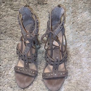 Vince Camuto suede heels size 10